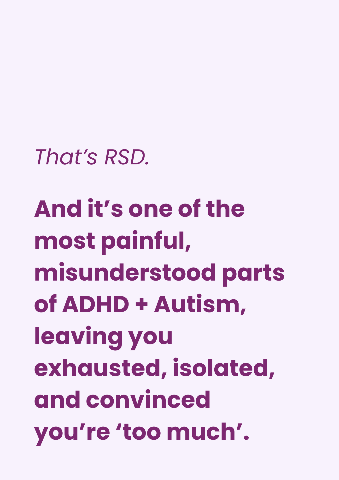 The RSD Playbook
