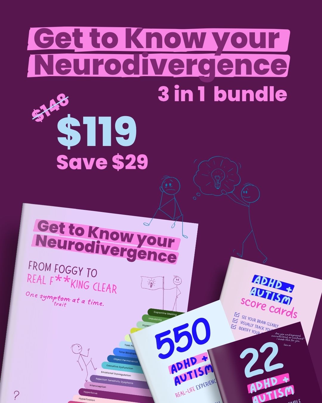 ADHD + Autism In Real Life - BUNDLE