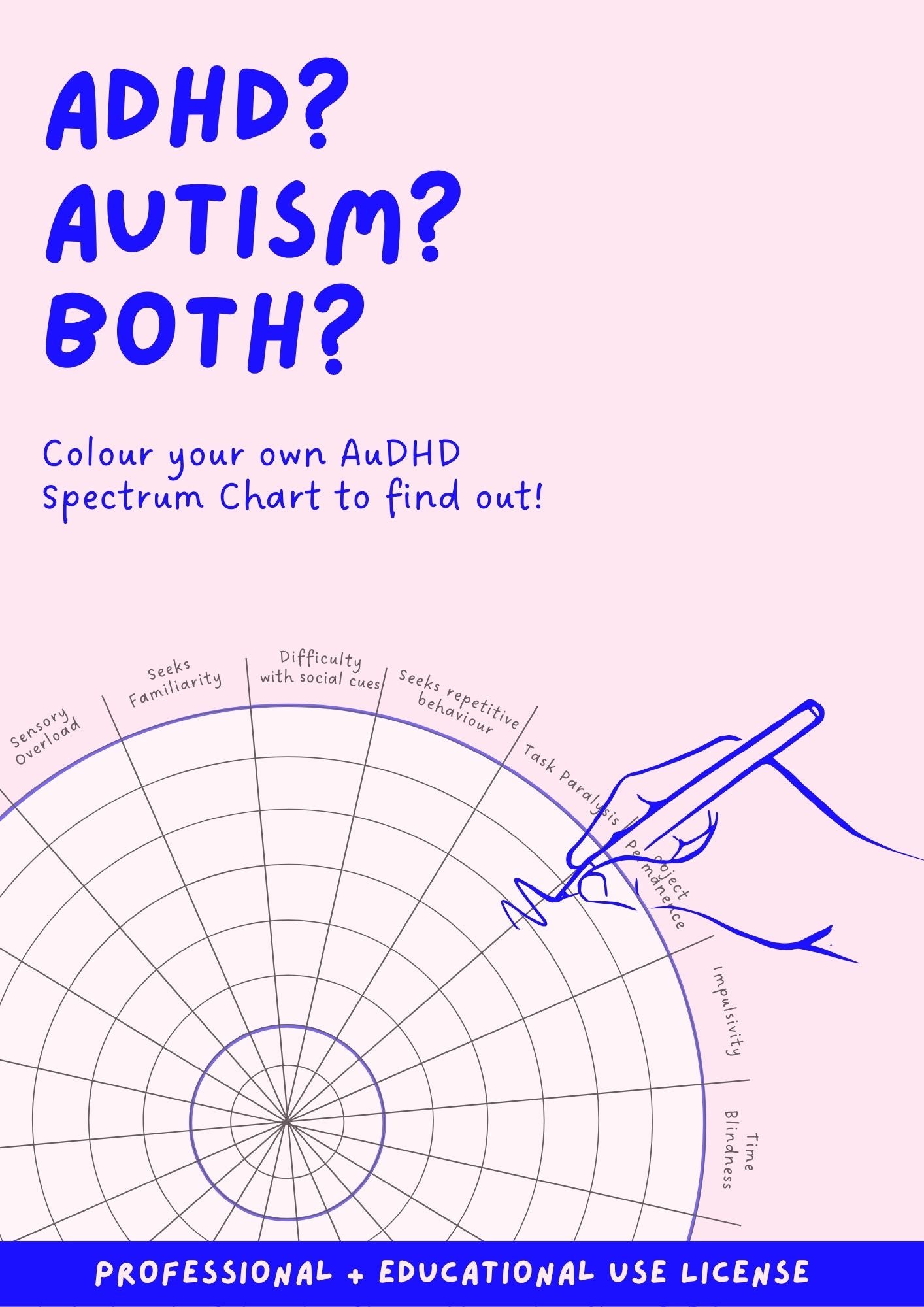 Colour Your Own Spectrum Chart - Printable