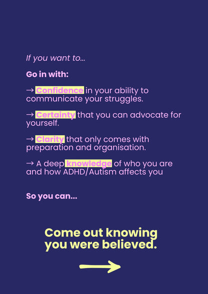 Proof Portfolio for ADHD & Autism E-Book