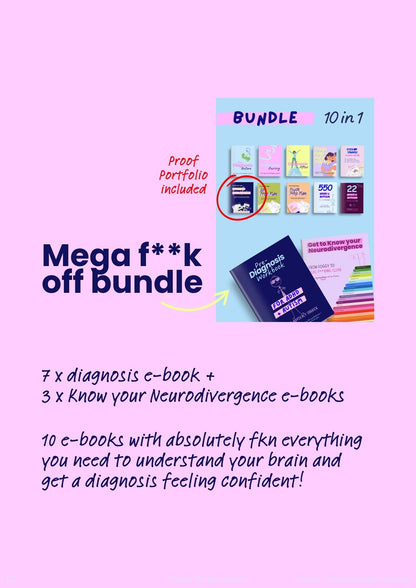 Proof Portfolio for ADHD & Autism E-Book