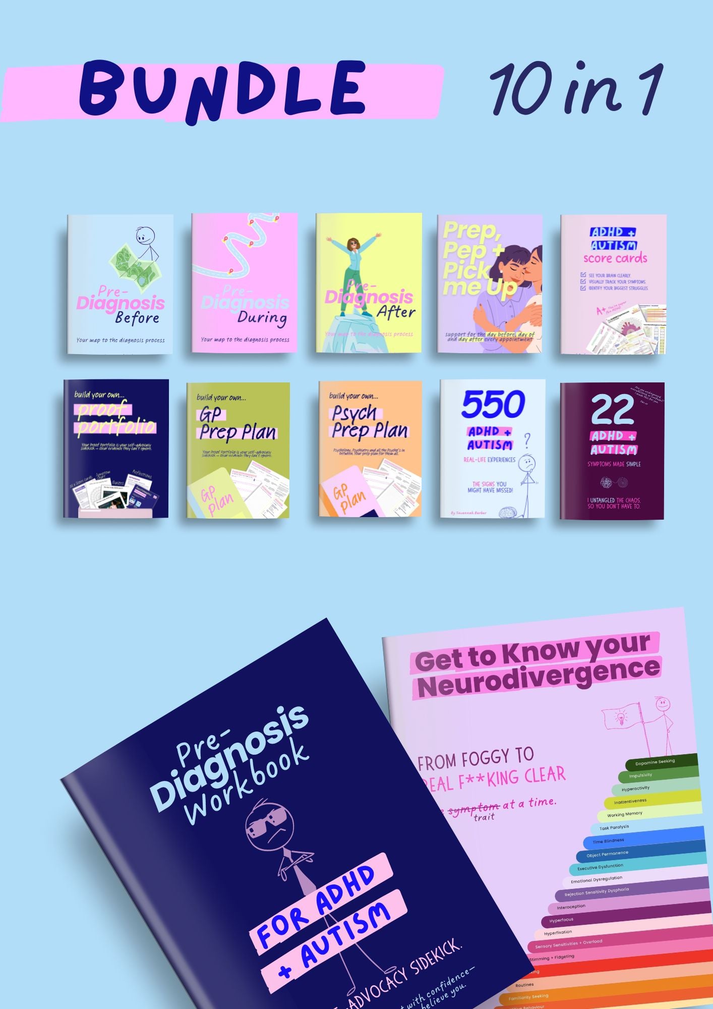 ADHD and Autism 10 E-book Bundle