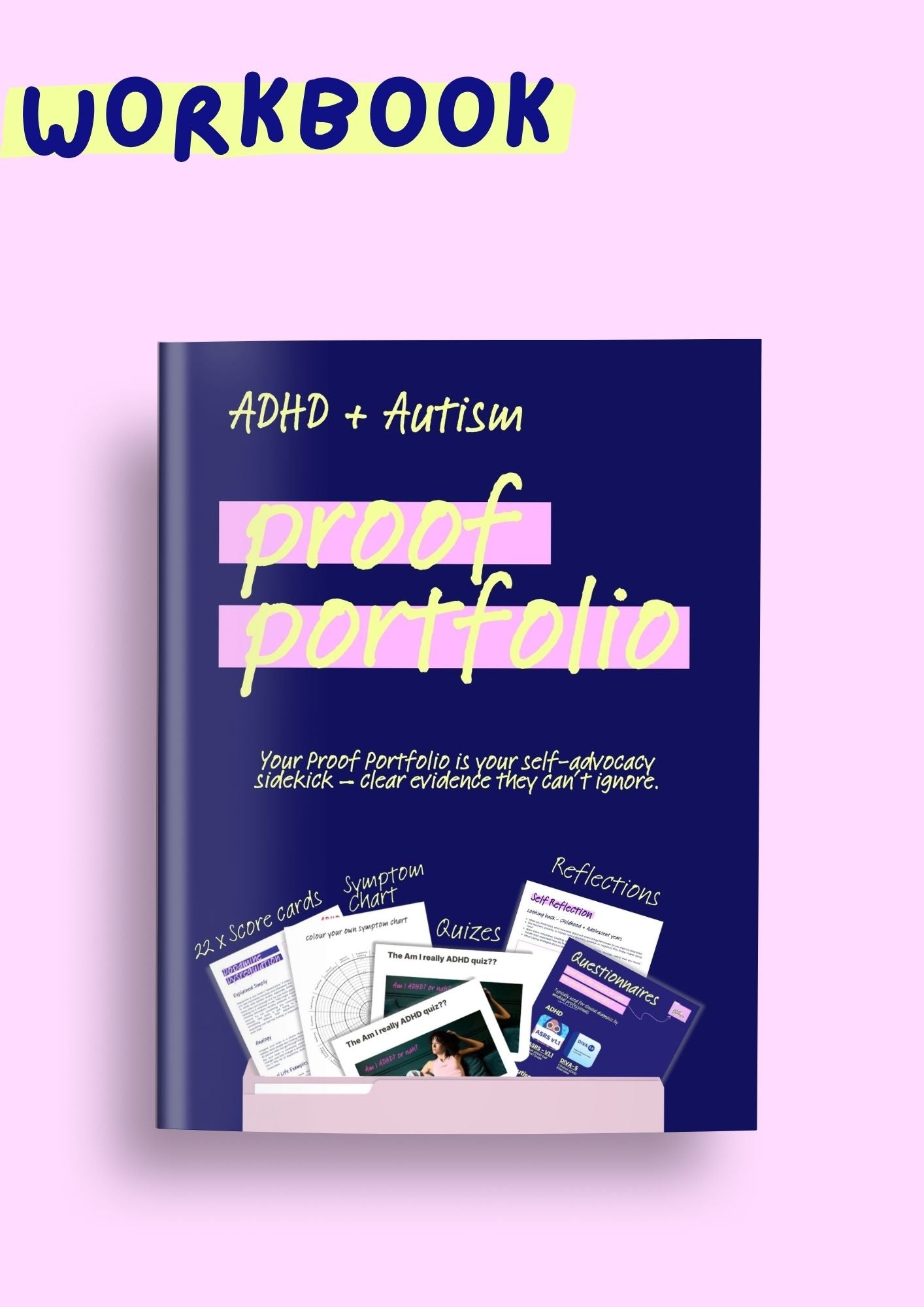 Proof Portfolio for ADHD & Autism E-Book