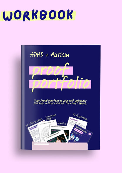 Proof Portfolio for ADHD & Autism E-Book
