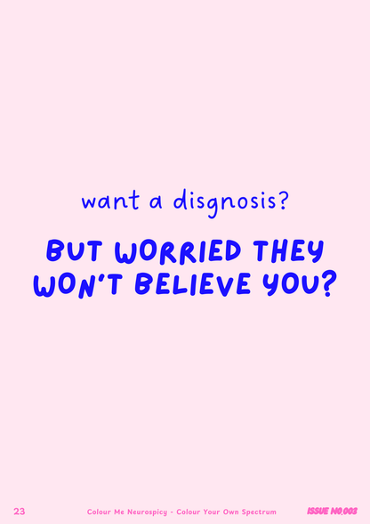 Pre-Diagnosis Workbook - BUNDLE