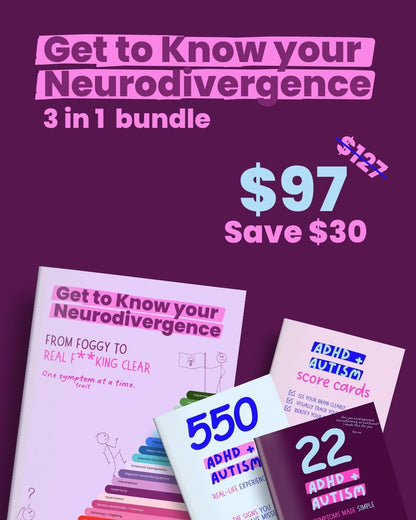 ADHD + Autism In Real Life - BUNDLE