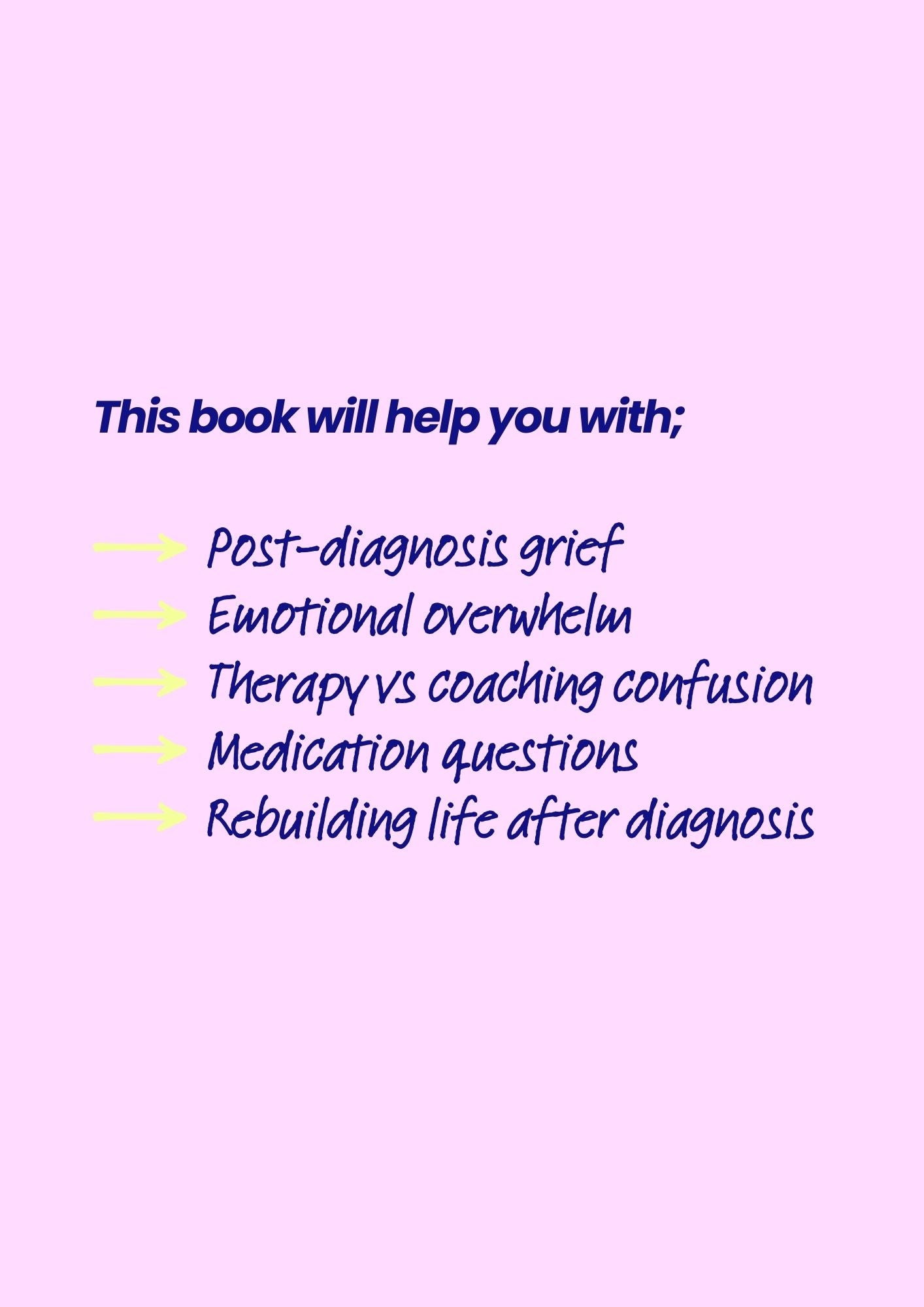 The Pre-Diagnosis 'After' Book