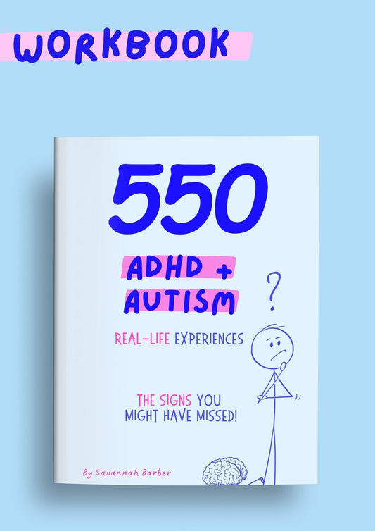 550 ADHD + Autism Real-Life Experiences - E-Book