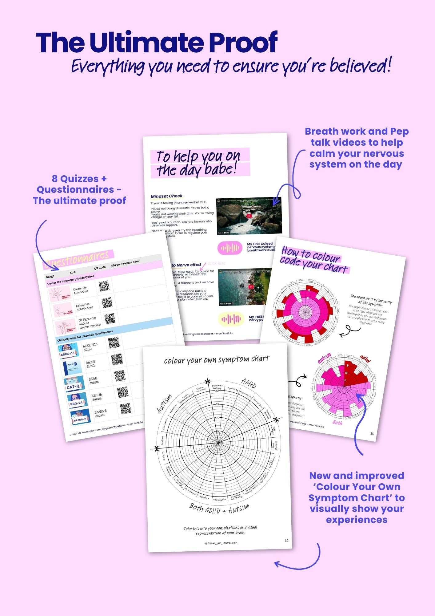 Proof Portfolio for ADHD & Autism E-Book