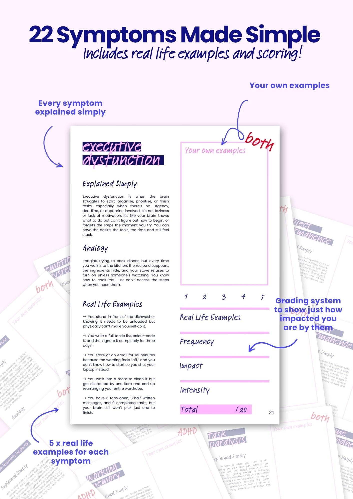 Proof Portfolio for ADHD & Autism E-Book